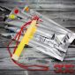 Светящиеся палочка «GLOW STICK» 15 см. желтый (ХИС) в фольге