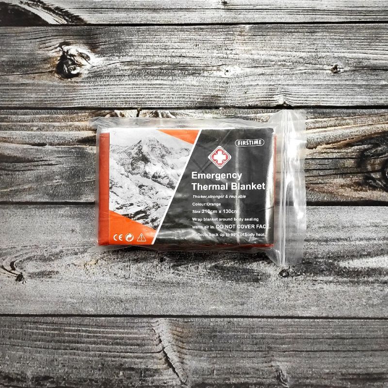 Термоодяло Emergency Thermal Blanket от Firstime 210х130 см.